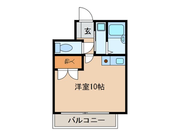 セラフィン西新南の物件間取画像